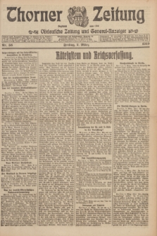 Thorner Zeitung : Ostdeutsche Zeitung und General-Anzeiger. 1919, Nr. 56 (7 März)