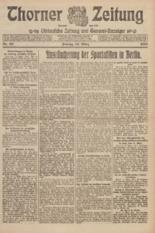 Thorner Zeitung : Ostdeutsche Zeitung und General-Anzeiger. 1919, Nr. 62 (14 März)