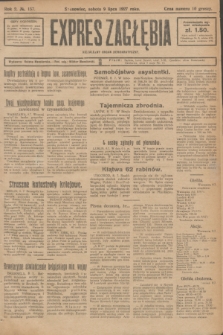 Expres Zagłębia : niezależny organ demokratyczny. R.2, № 157 (9 lipca 1927)
