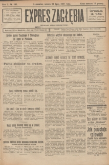 Expres Zagłębia : niezależny organ demokratyczny. R.2, № 169 (23 lipca 1927)