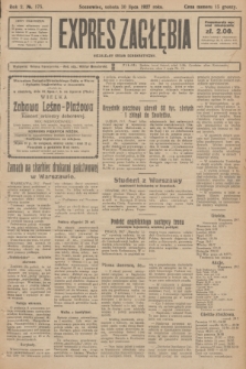 Expres Zagłębia : niezależny organ demokratyczny. R.2, № 175 (30 lipca 1927)