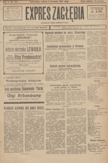 Expres Zagłębia : niezależny organ demokratyczny. R.2, № 181 (6 sierpnia 1927)
