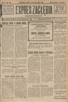 Expres Zagłębia : demokratyczny organ niezależny. R.2, № 209 (9 września 1927)