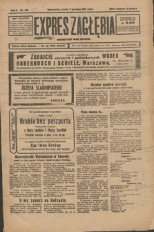 Expres Zagłębia : demokratyczny organ niezależny. R.2, nr 284 (7 grudnia 1927)