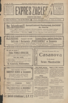 Expres Zagłębia : demokratyczny organ niezależny. R.2, № 301 (30 grudnia 1927)