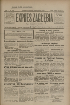 Expres Zagłębia : organ demokratyczny niezależny. R.3, nr 280 (27 listopada 1928)