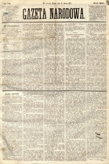 Gazeta Narodowa. 1874, nr 70
