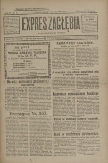 Expres Zagłębia : organ demokratyczny niezależny. R.4, nr 4 (4 stycznia 1929)