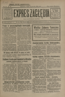 Expres Zagłębia : organ demokratyczny niezależny. R.4, nr 19 (19 stycznia 1929)