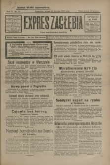 Expres Zagłębia : organ demokratyczny niezależny. R.4, nr 22 (22 stycznia 1929)