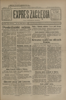 Expres Zagłębia : organ demokratyczny niezależny. R.4, nr 35 (5 lutego 1929)