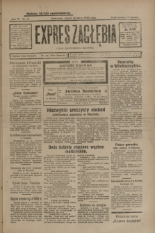Expres Zagłębia : organ demokratyczny niezależny. R.4, nr 41 (12 lutego 1929)