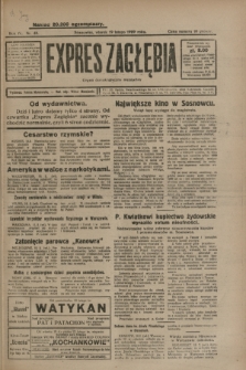 Expres Zagłębia : organ demokratyczny niezależny. R.4, nr 48 (19 lutego 1929)
