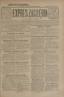 Expres Zagłębia : organ demokratyczny niezależny. R.4, nr 57 (28 lutego 1929)