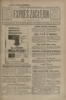 Expres Zagłębia : organ demokratyczny niezależny. R.4, nr 75 (18 marca 1929)