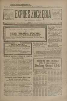 Expres Zagłębia : organ demokratyczny niezależny. R.4, nr 84 (27 marca 1929)