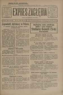 Expres Zagłębia : organ demokratyczny niezależny. R.4, nr 93 (8 kwietnia 1929)