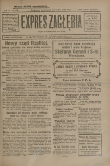 Expres Zagłębia : organ demokratyczny niezależny. R.4, nr 100 (15 kwietnia 1929)
