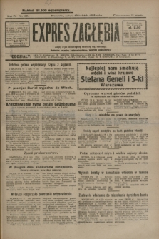 Expres Zagłębia : jedyny organ demokratyczny niezależny woj. kieleckiego. R.4, nr 105 (20 kwietnia 1929)
