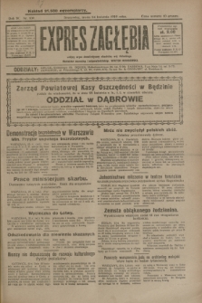 Expres Zagłębia : jedyny organ demokratyczny niezależny woj. kieleckiego. R.4, nr 109 (24 kwietnia 1929)