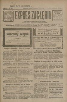Expres Zagłębia : jedyny organ demokratyczny niezależny woj. kieleckiego. R.4, nr 150 (8 czerwca 1929)