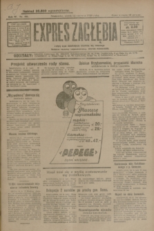 Expres Zagłębia : jedyny organ demokratyczny niezależny woj. kieleckiego. R.4, nr 156 (14 czerwca 1929)