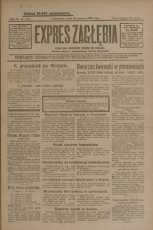 Expres Zagłębia : jedyny organ demokratyczny niezależny woj. kieleckiego. R.4, nr 163 (21 czerwca 1929)