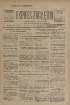 Expres Zagłębia : jedyny organ demokratyczny niezależny woj. kieleckiego. R.4, nr 168 (26 czerwca 1929)