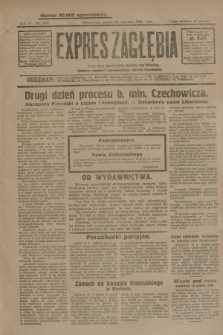 Expres Zagłębia : jedyny organ demokratyczny niezależny woj. kieleckiego. R.4, nr 170 (28 czerwca 1929)