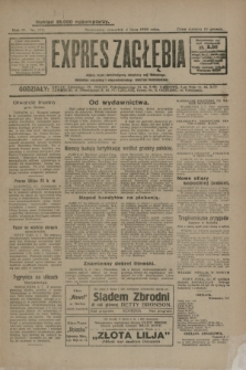 Expres Zagłębia : jedyny organ demokratyczny niezależny woj. kieleckiego. R.4, nr 175 (4 lipca 1929)