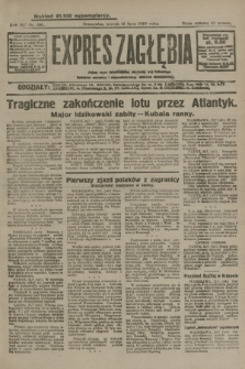 Expres Zagłębia : jedyny organ demokratyczny niezależny woj. kieleckiego. R.4, nr 186 (16 lipca 1929)