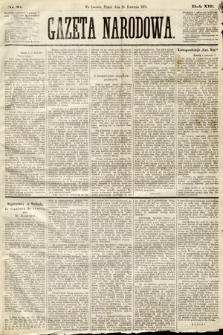 Gazeta Narodowa. 1874, nr 81