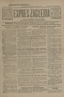 Expres Zagłębia : jedyny organ demokratyczny niezależny woj. kieleckiego. R.4, nr 198 (30 lipca 1929)