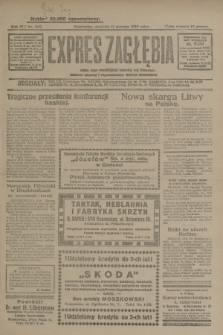 Expres Zagłębia : jedyny organ demokratyczny niezależny woj. kieleckiego. R.4, nr 209 (11 sierpnia 1929)