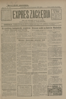 Expres Zagłębia : jedyny organ demokratyczny niezależny woj. kieleckiego. R.4, nr 222 (27 sierpnia 1929)