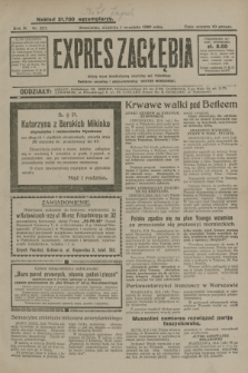 Expres Zagłębia : jedyny organ demokratyczny niezależny woj. kieleckiego. R.4, nr 227 (1 września 1929)