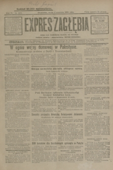 Expres Zagłębia : jedyny organ demokratyczny niezależny woj. kieleckiego. R.4, nr 229 (4 września 1929)