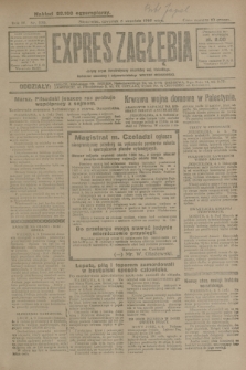 Expres Zagłębia : jedyny organ demokratyczny niezależny woj. kieleckiego. R.4, nr 230 (5 września 1929)
