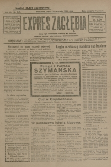 Expres Zagłębia : jedyny organ demokratyczny niezależny woj. kieleckiego. R.4, nr 245 (20 września 1929)