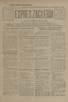 Expres Zagłębia : jedyny organ demokratyczny niezależny woj. kieleckiego. R.4, nr 258 (3 października 1929)