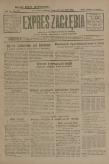 Expres Zagłębia : jedyny organ demokratyczny niezależny woj. kieleckiego. R.4, nr 264 (10 października 1929)