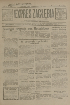 Expres Zagłębia : jedyny organ demokratyczny niezależny woj. kieleckiego. R.4, nr 265 (11 października 1929)
