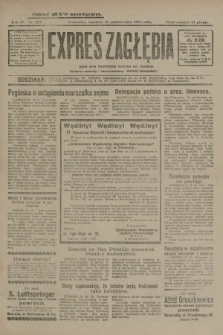 Expres Zagłębia : jedyny organ demokratyczny niezależny woj. kieleckiego. R.4, nr 267 (13 października 1929)