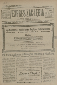 Expres Zagłębia : jedyny organ demokratyczny niezależny woj. kieleckiego. R.4, nr 273 (19 października 1929)