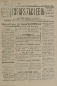 Expres Zagłębia : jedyny organ demokratyczny niezależny woj. kieleckiego. R.4, nr 275 (21 października 1929)