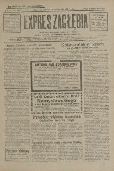 Expres Zagłębia : jedyny organ demokratyczny niezależny woj. kieleckiego. R.4, nr 280 (26 października 1929)