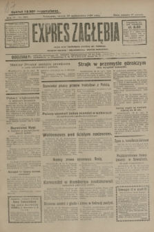 Expres Zagłębia : jedyny organ demokratyczny niezależny woj. kieleckiego. R.4, nr 283 (29 października 1929)