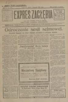 Expres Zagłębia : jedyny organ demokratyczny niezależny woj. kieleckiego. R.4, nr 286 (1 listopada 1929)