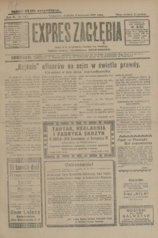 Expres Zagłębia : jedyny organ demokratyczny niezależny woj. kieleckiego. R.4, nr 287 (3 listopada 1929)