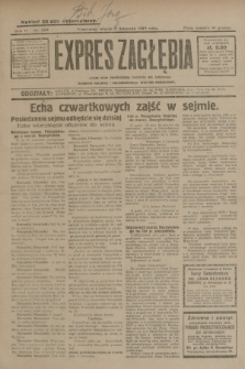 Expres Zagłębia : jedyny organ demokratyczny niezależny woj. kieleckiego. R.4, nr 289 (5 listopada 1929)